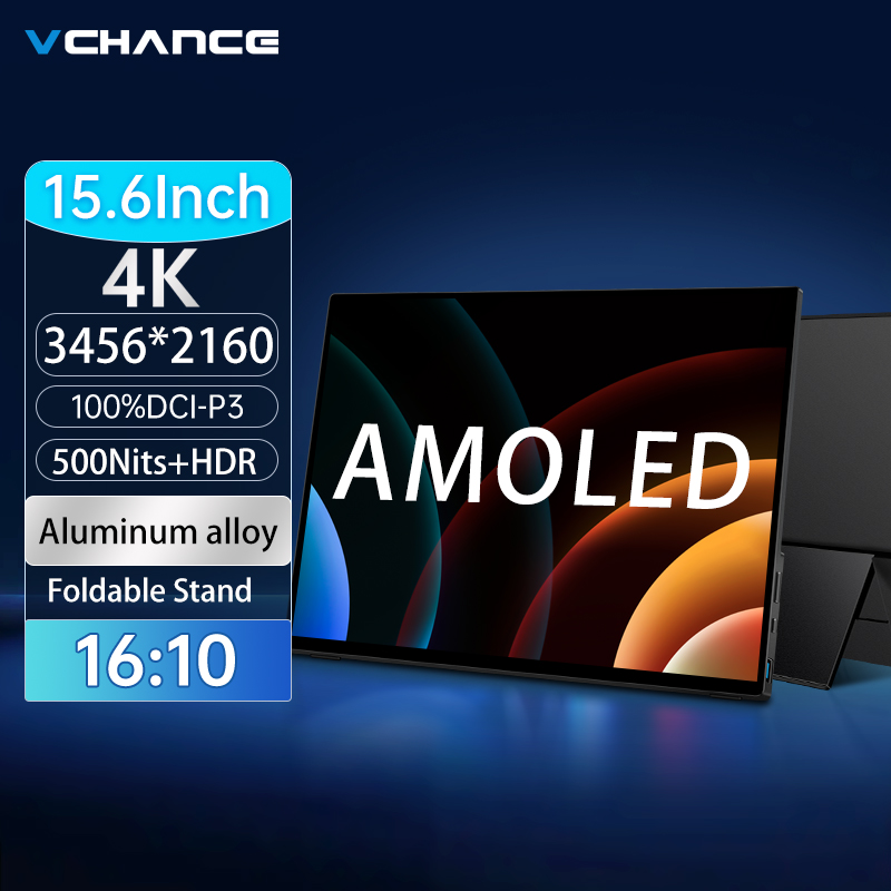Board Game Pc - VCHANCE 15.6 Inch 4K Portable Monitor
