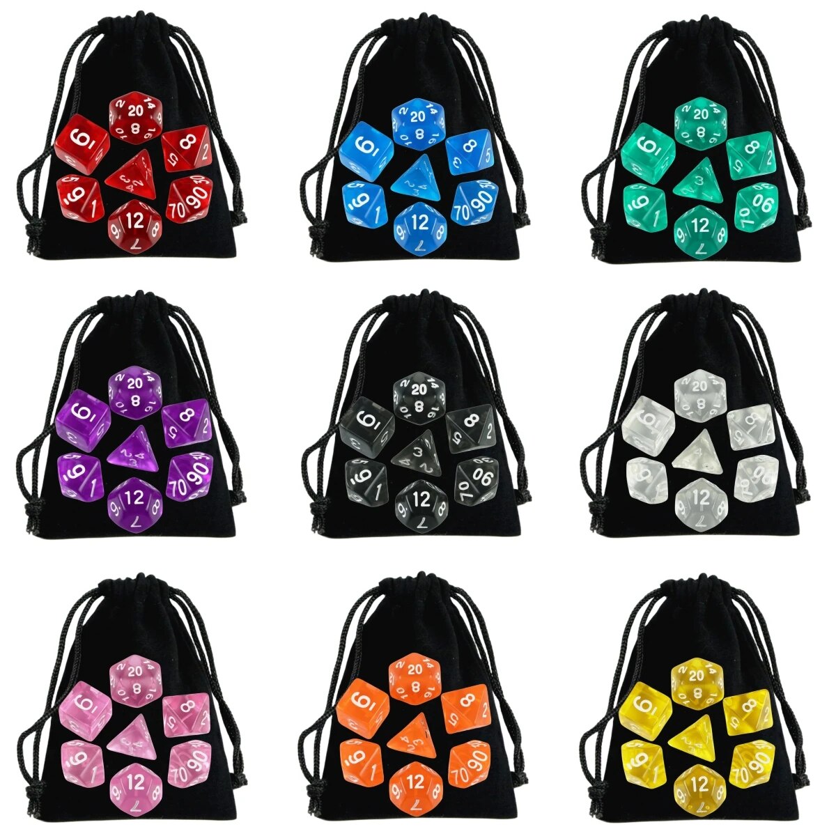 Board Game Pc - DND Dice Polyhedral Dice RPG High