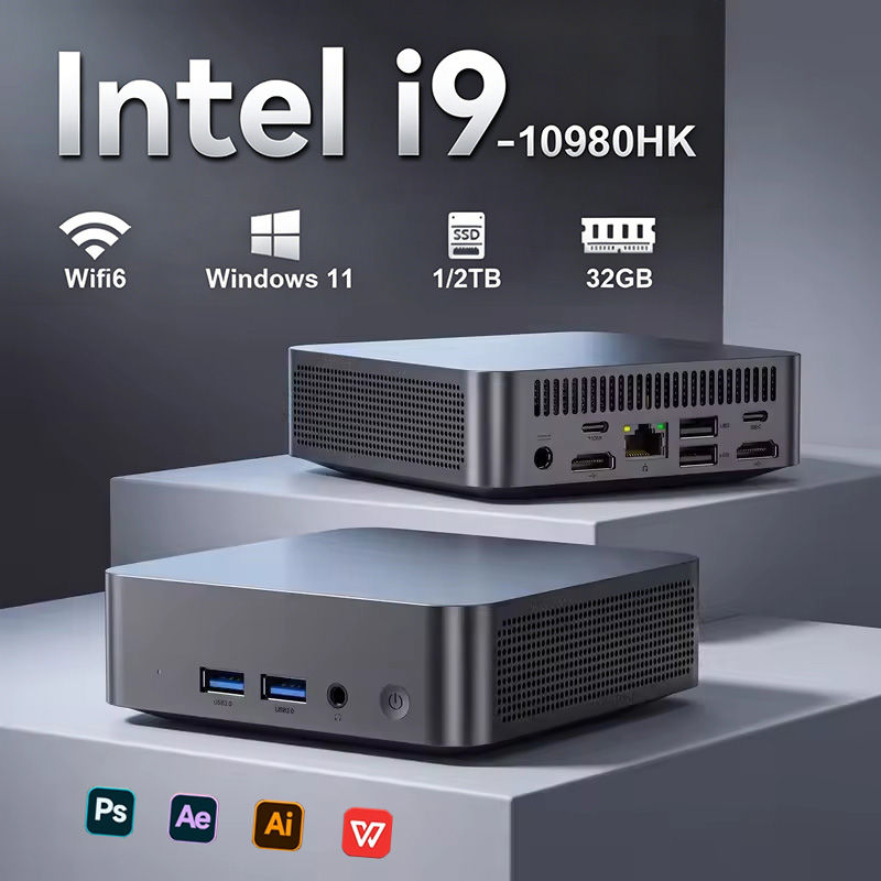 Board Game Pc - 2026 Portable Intel Core I9-10980HK Computer