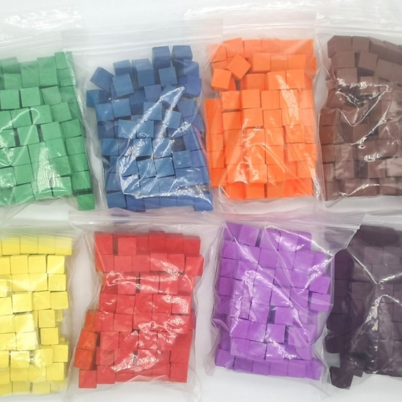 100Pcs/lots 10mm Wood Cubes Co - Board Game Vector 评论和价格
