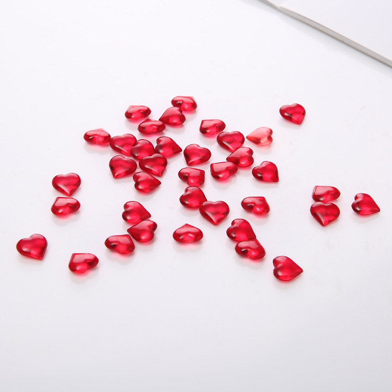 100PCS 10*4mm Heart Shape Acry - Board Game Vector 评论和价格