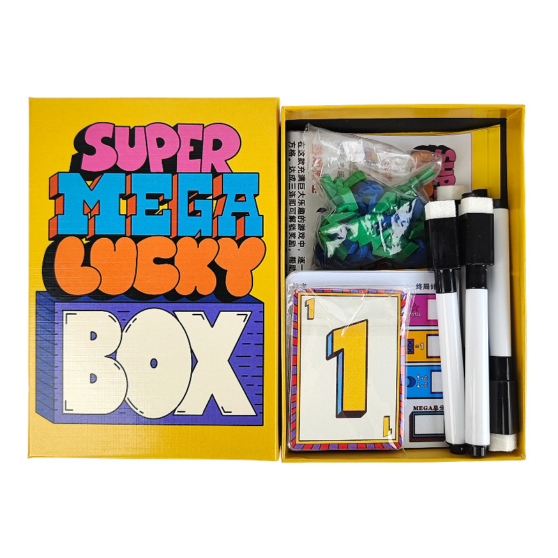 Super Mega Lucky Box Board Gam - Board Game Strategi 评论和价格