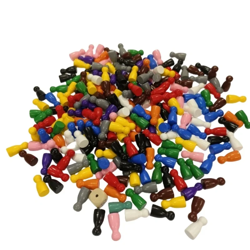 100 Pcs Colorful Wooden Chess  - Board Game Vector 评论和价格