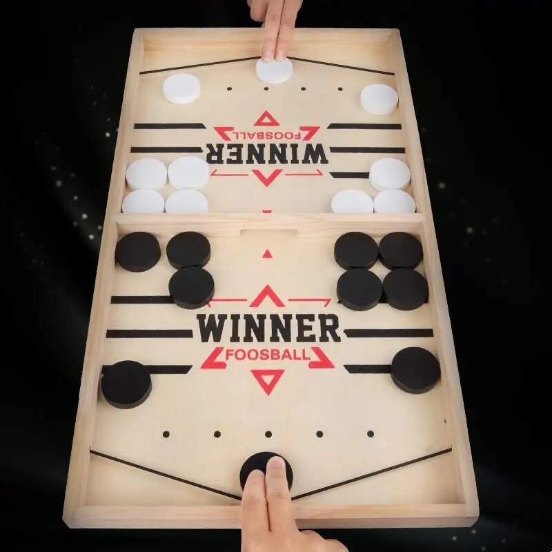 Table Hockey Paced Sling Puck  - Board Game Jenga 评论和价格