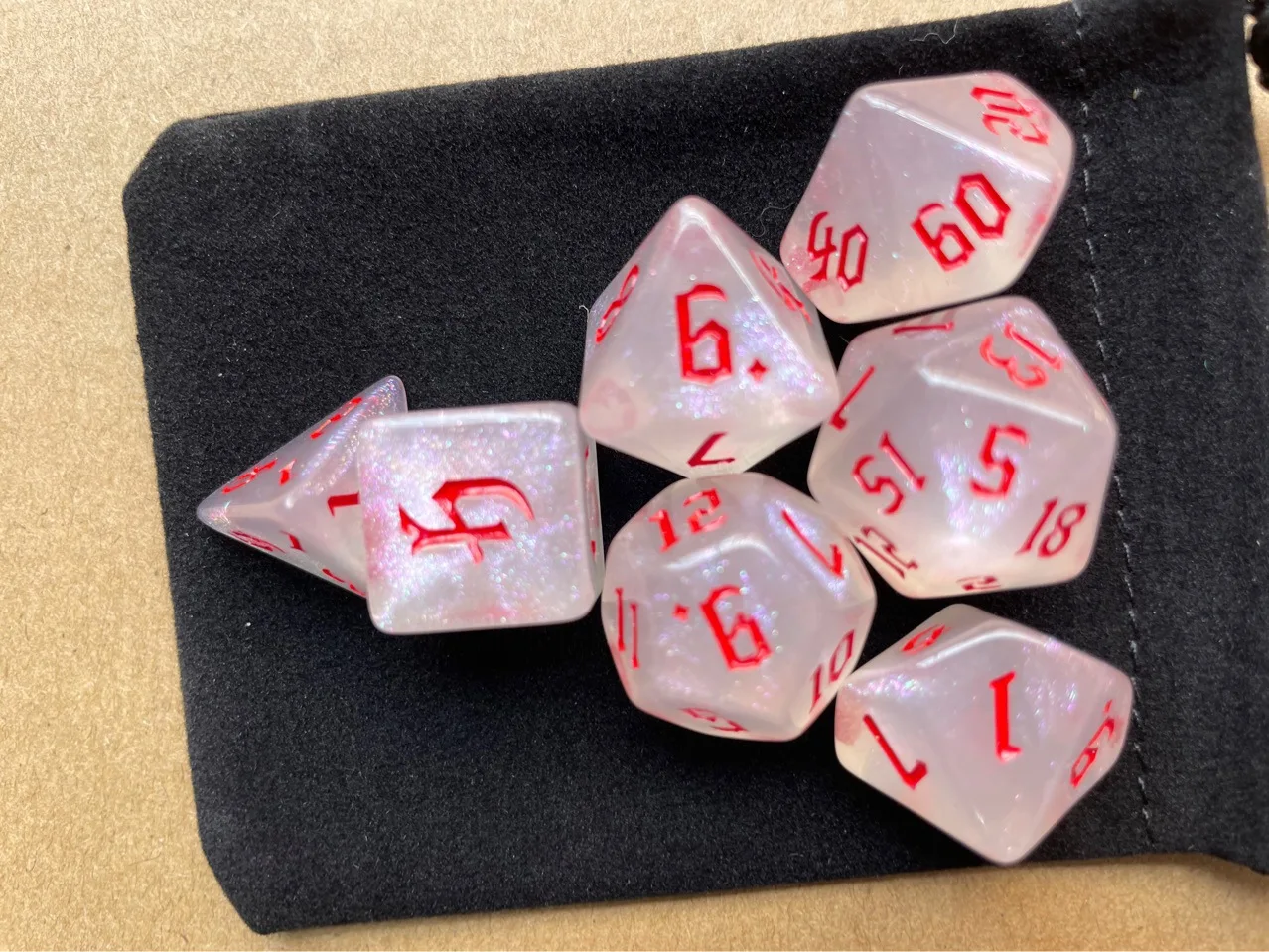 7 Pcs Set New Glitter Gold Fon - Board Game Font 评论和价格