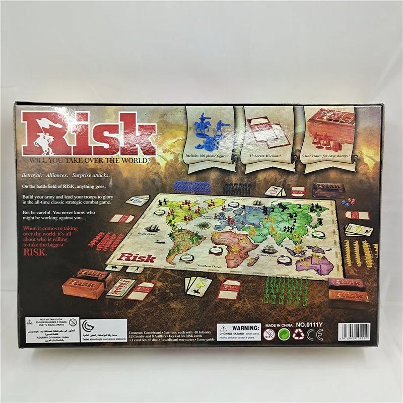 RISK Strategy Board Game suita - Board Game Risk 评论和价格