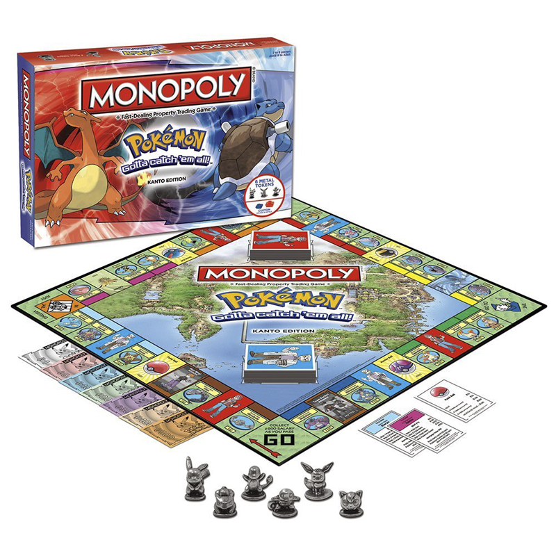 MONOPOLY Pokemon Board Game Ca - Board Game Monopoly 评论和价格