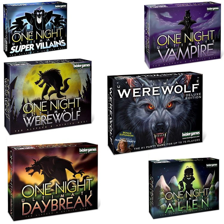 Party Game One Night Ultimate  - Board Game Werewolf 评论和价格
