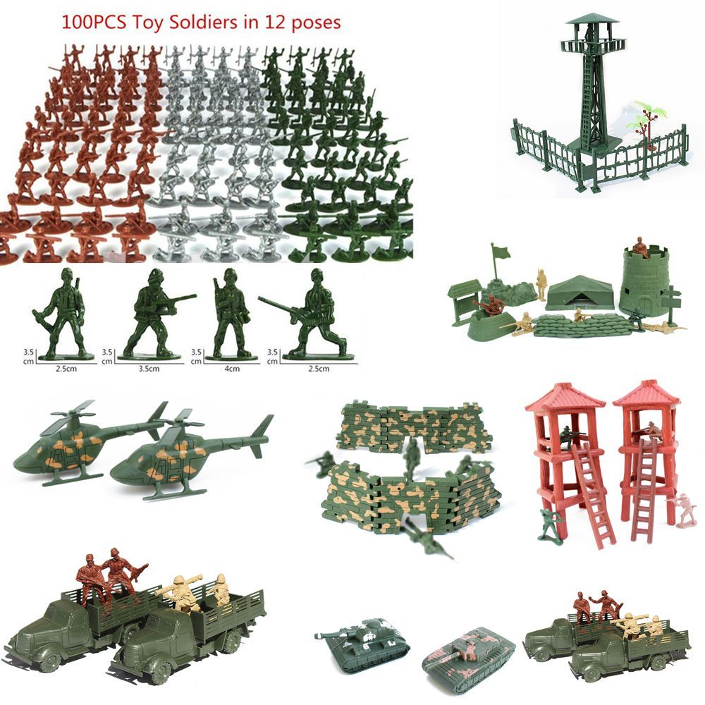 100pcs/set Plastic Soldiers Ar - Board Game Risk 评论和价格