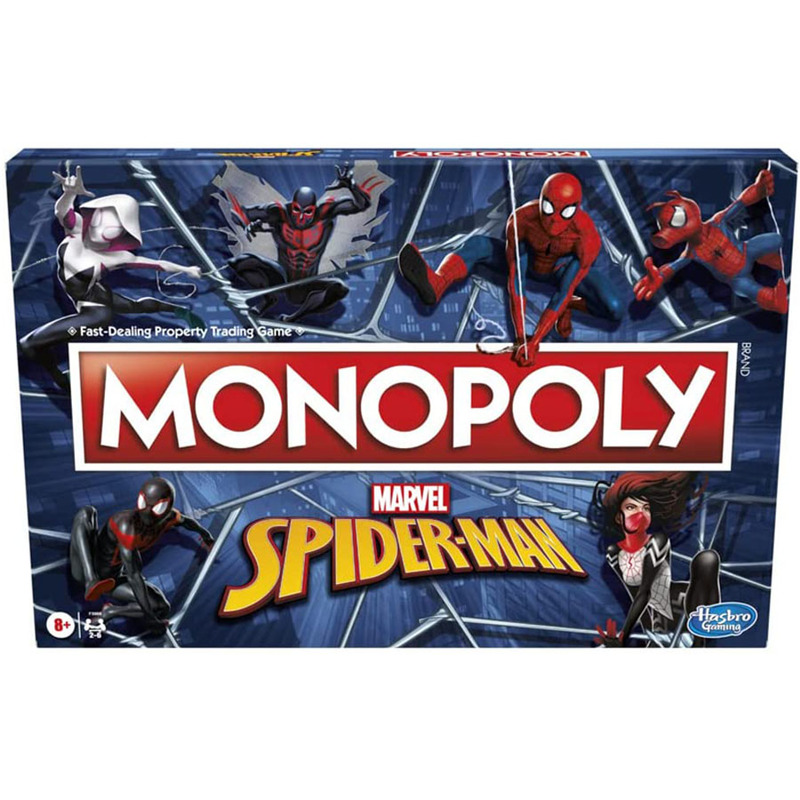 Marvel Spider-Man Monopoly Boa - Board Game Monopoly 评论和价格