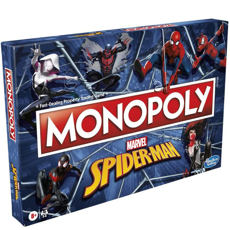 Marvel Spider-Man Monopoly Boa - Board Game Monopoly 评论和价格