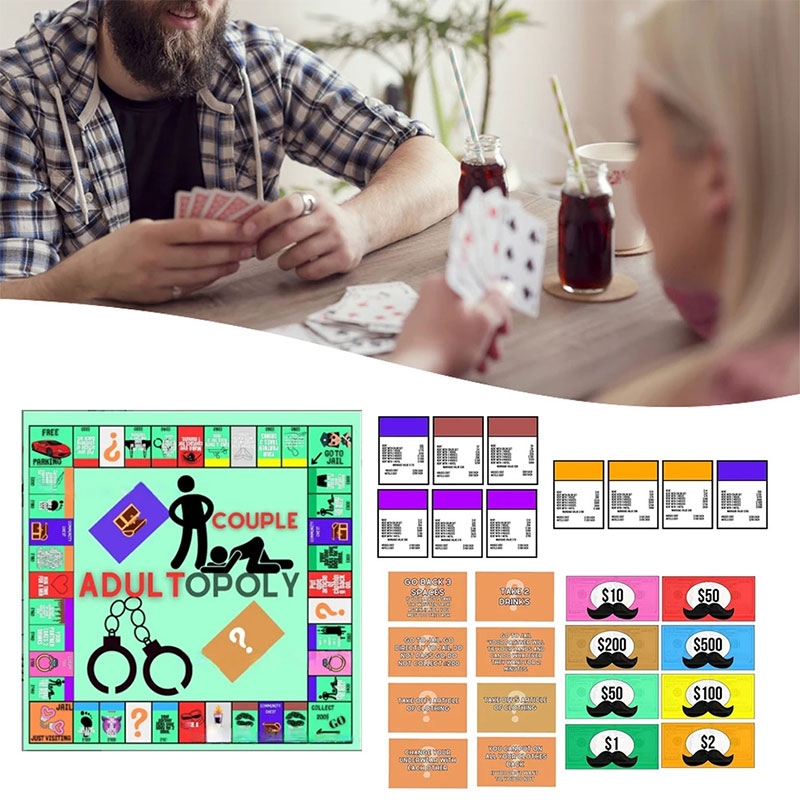 1 Set Adult Couple Game Monopo - Board Game Monopoly 评论和价格