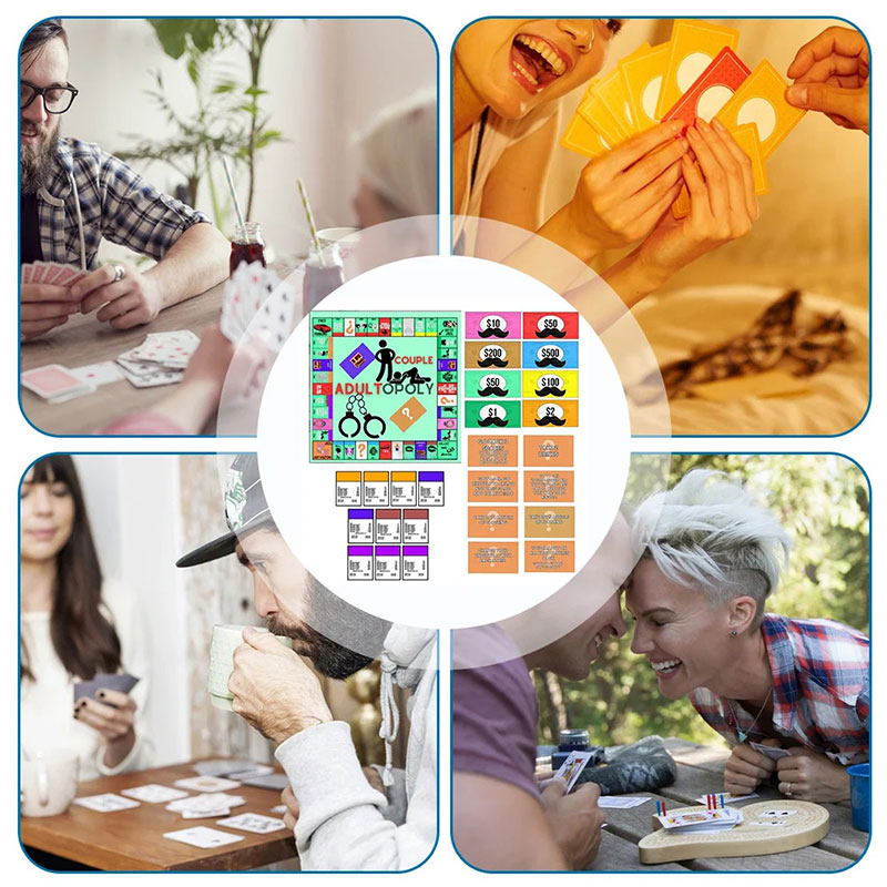 1 Set Adult Couple Game Monopo - Board Game Monopoly 评论和价格