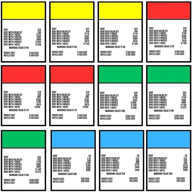 1 Set Adult Couple Game Monopo - Board Game Monopoly 评论和价格