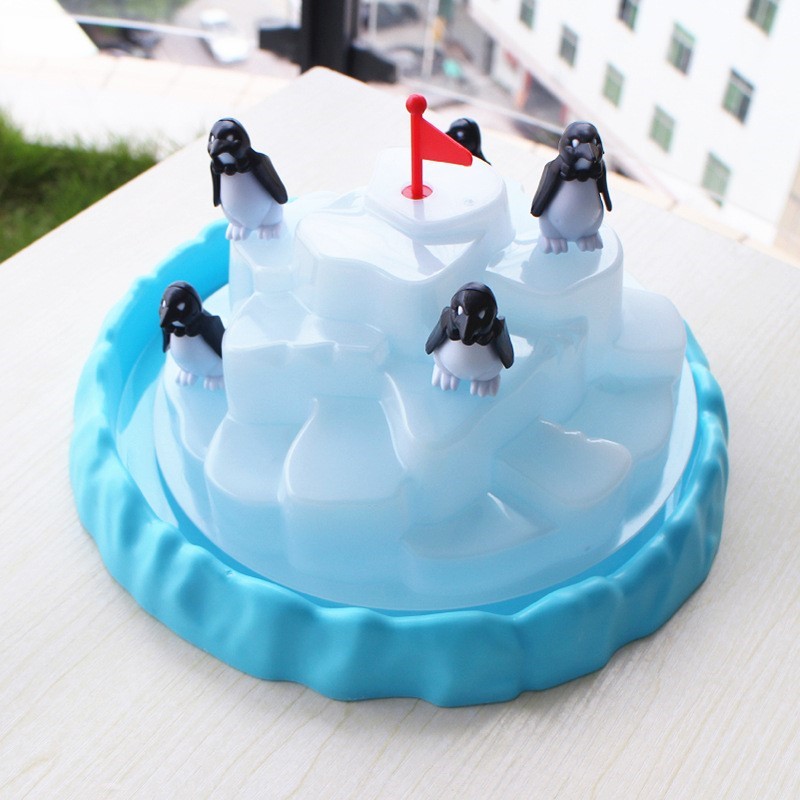 Iceberg Stacked Penguin Balanc - Board Game Jenga 评论和价格