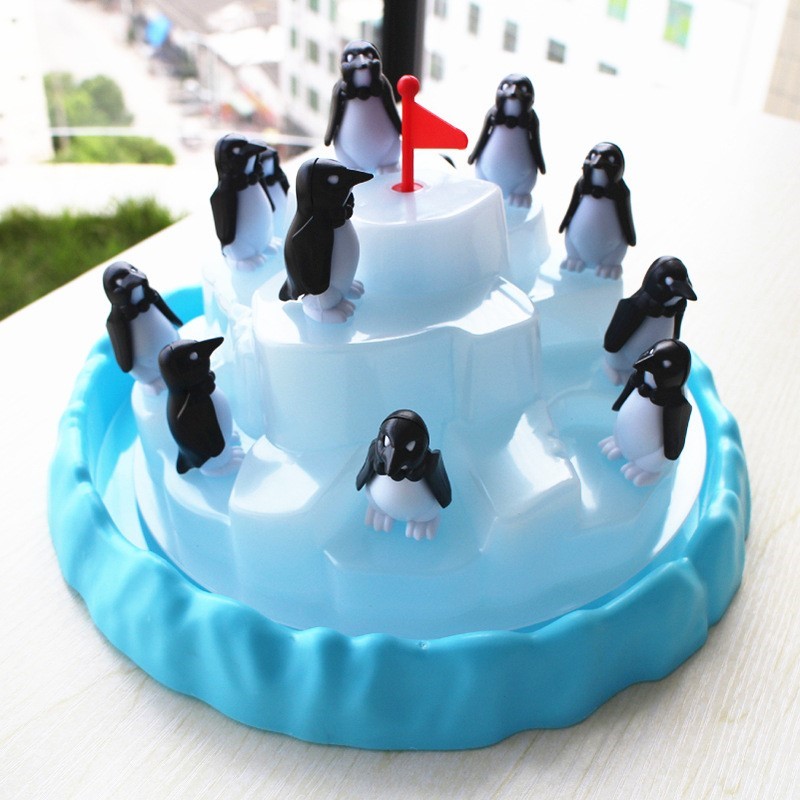 Iceberg Stacked Penguin Balanc - Board Game Jenga 评论和价格