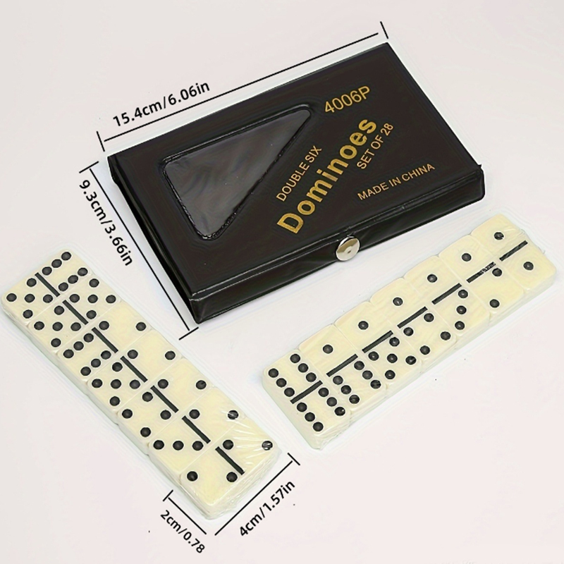 1 Pc Box Dominoes Nine Dominoe - Board Game Jenga 评论和价格