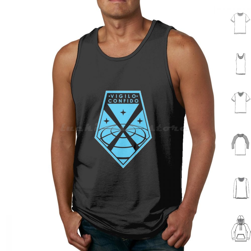 Vigilo Confido Xcom Tank Tops  - Board Game Print 评论和价格