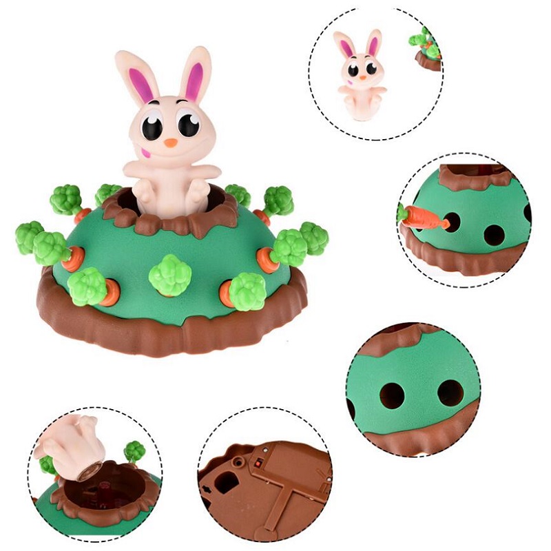 Creative Funny Jumping rabbit  - Board Game Jenga 评论和价格