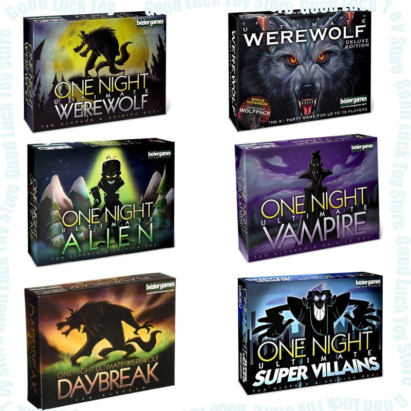 One Night Ultimate Werewolf Al - Board Game Werewolf 评论和价格