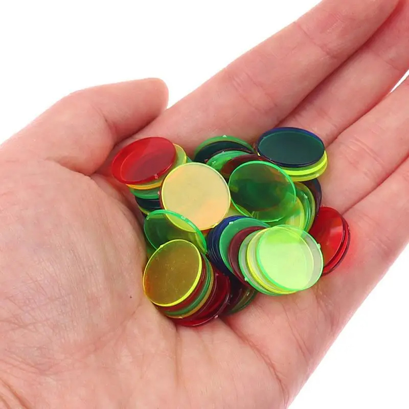 50/100/200pcs 19mm Chips Plast - Board Game Vector 评论和价格