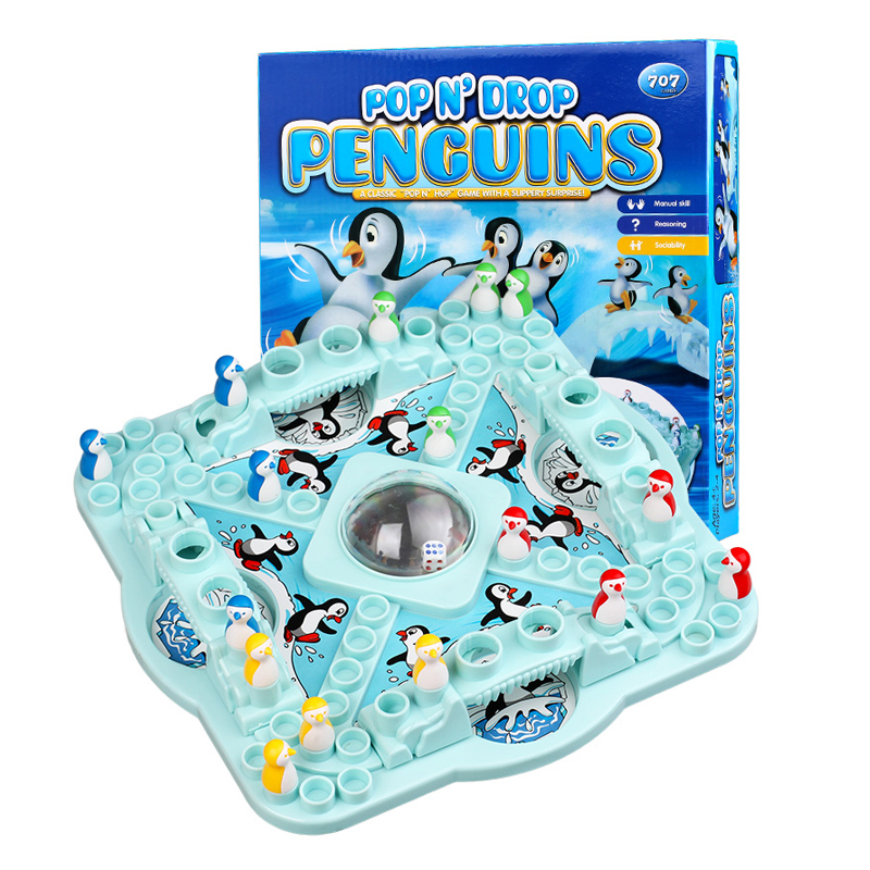 Party Game Penguin Chess Board - Board Game Jenga 评论和价格