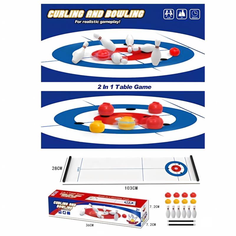 New Mini Curling&Bowling Table - Board Game Arena 评论和价格
