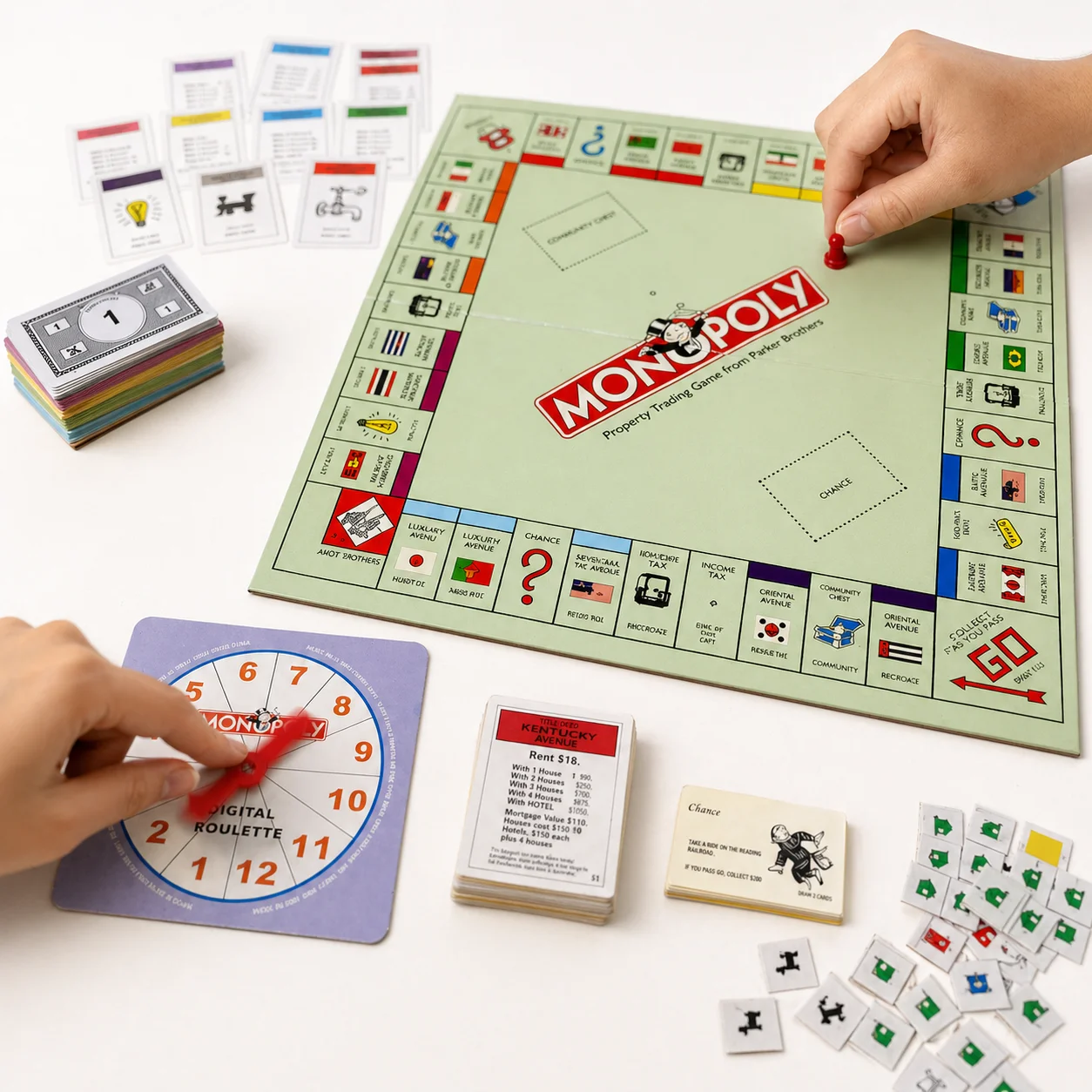 Monopoly Classic Board Game Fa - Board Game Monopoly 评论和价格
