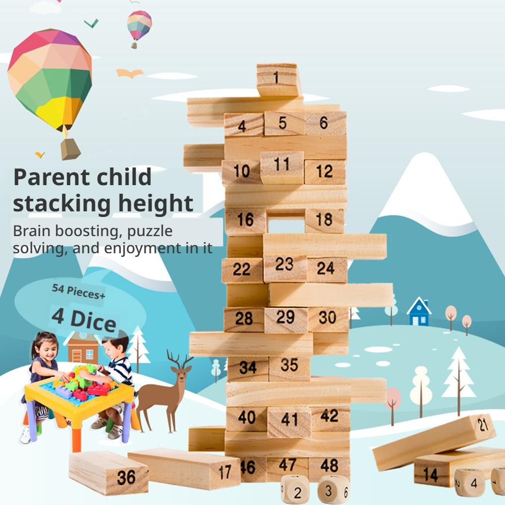Small Size Wooden Building Blo - Board Game Jenga 评论和价格