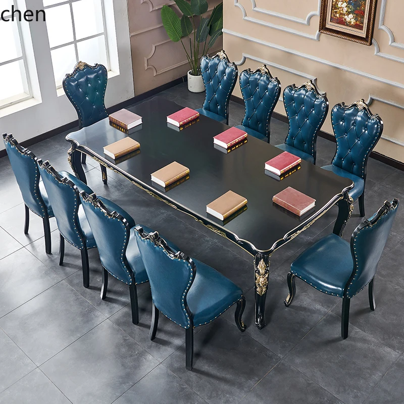 HT solid wood 8 people rectang - Board Game Werewolf 评论和价格