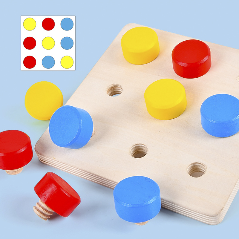 Wooden Tighten The Screws Matc - Board Game Simple 评论和价格
