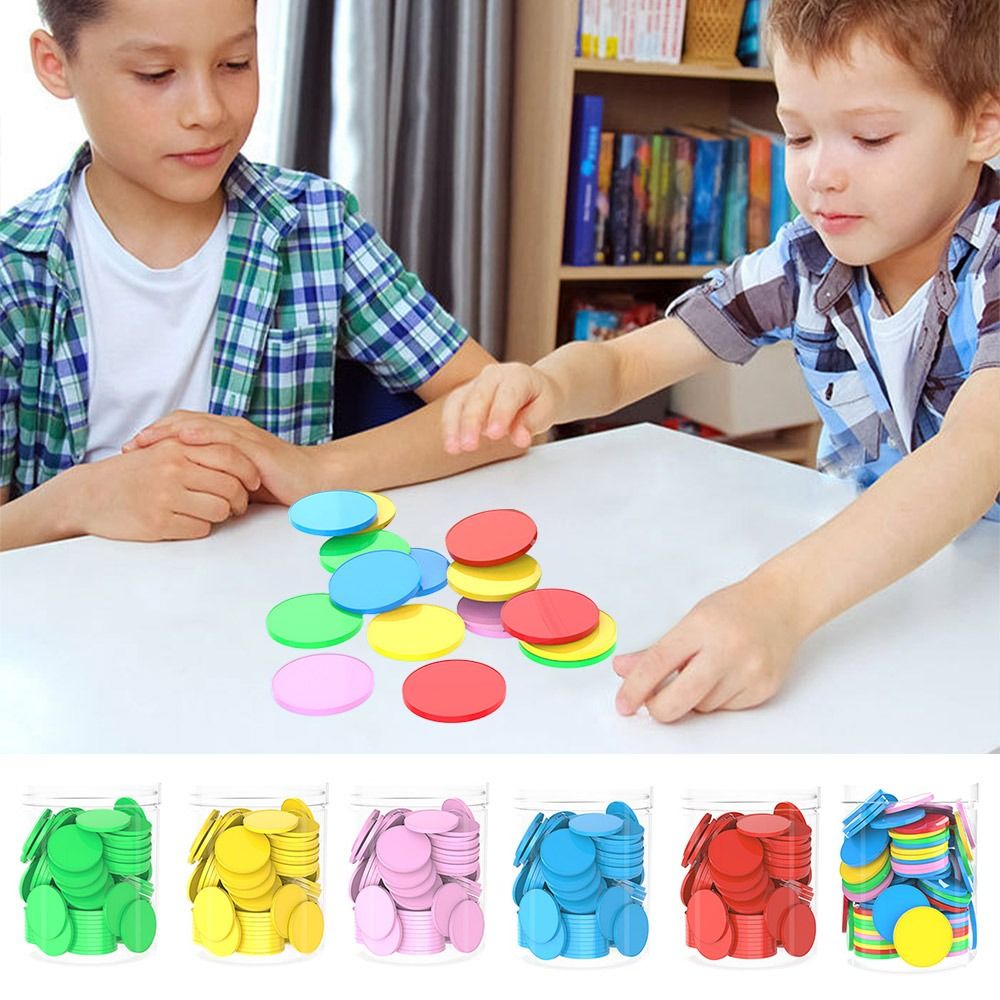 100pcs Plastic Counting Chips  - Board Game Vector 评论和价格