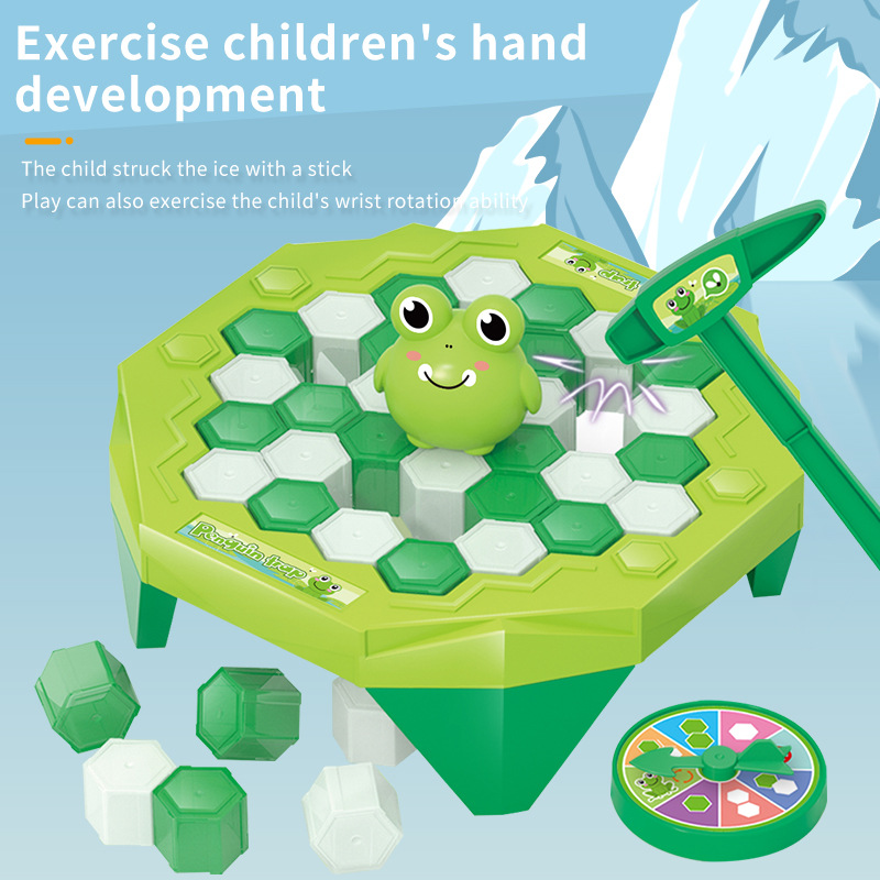 Mini Ice Breaking Penguin frog - Board Game Jenga 评论和价格
