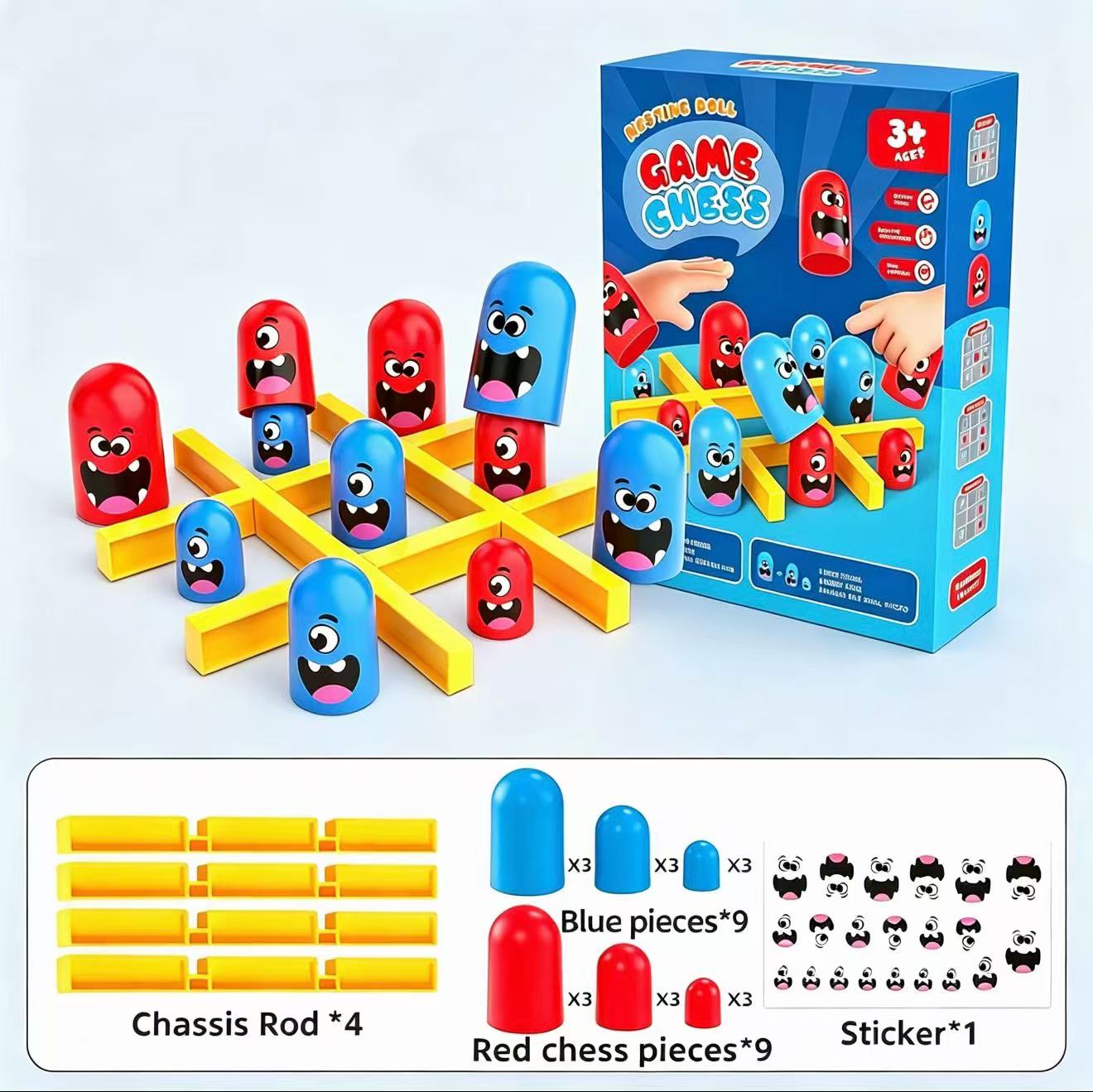 Tic-Tac-Toe Eat-and-Be-Sized S - Board Game Arena 评论和价格