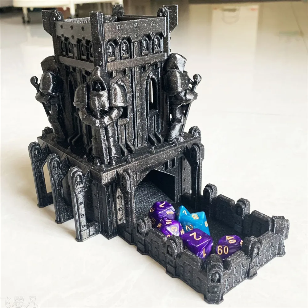 Tabletop Gaming Dice Tower 3D  - Board Game Print 评论和价格