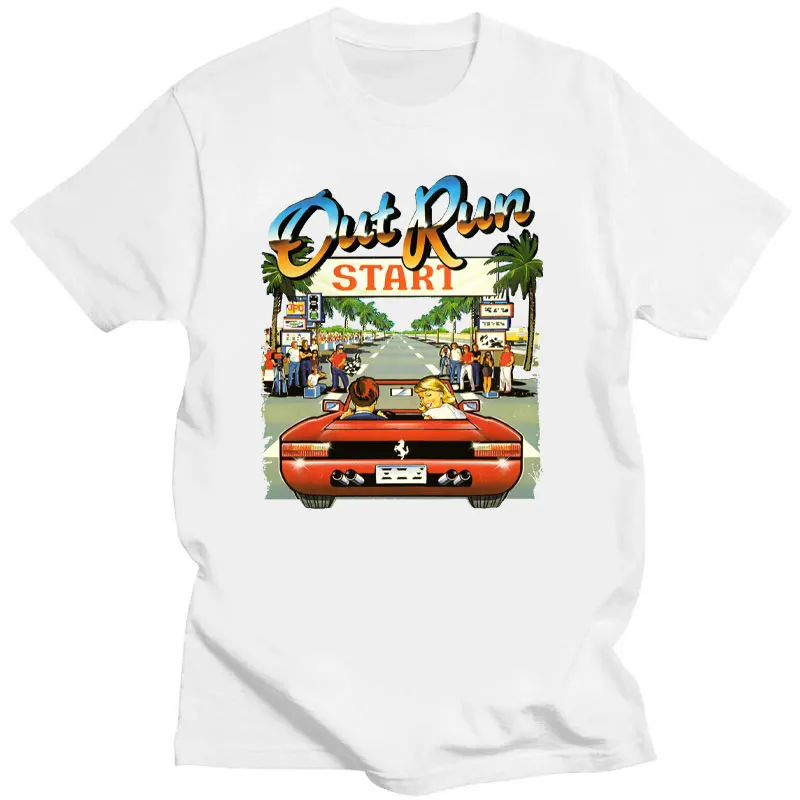 90s Vintage Out Run Top T Shir - Board Game Viral 评论和价格