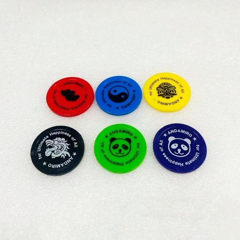 500pcs Custom Plastic Token Co - Board Game Viral 评论和价格